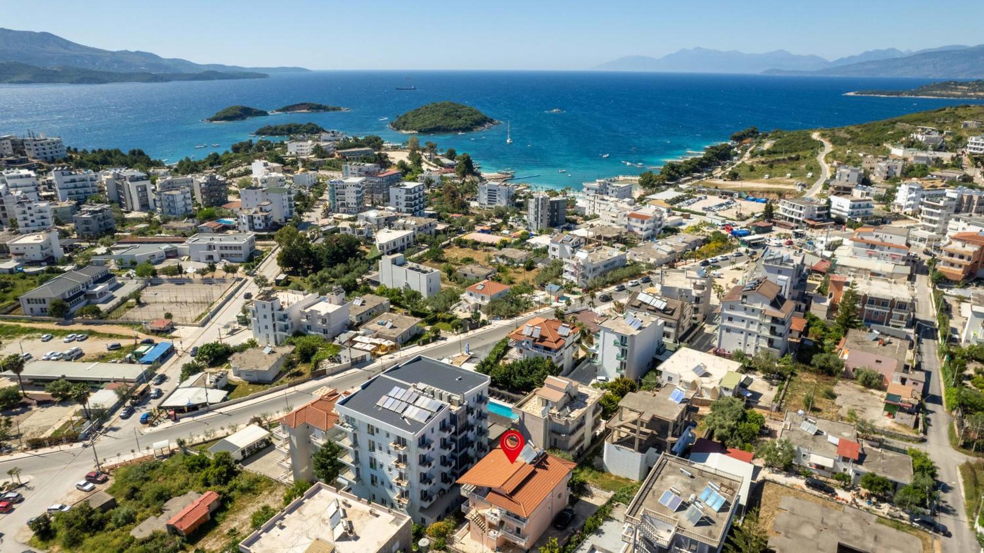 Villa Sunny Ksamil Buitenkant foto